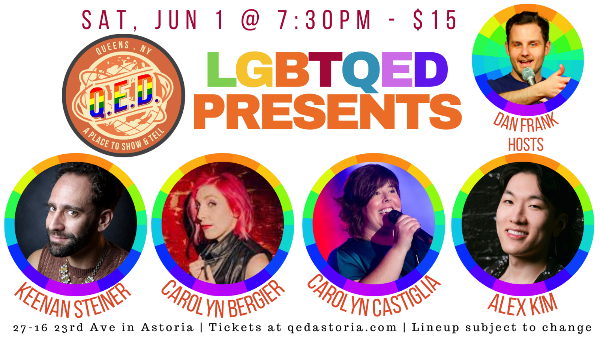 LGBTQED Presents - A Queer Comedy Show