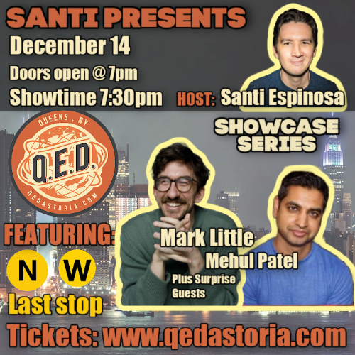 Santi Espinosa - Comedian - Tickets New York Comedy Club, New York, NY