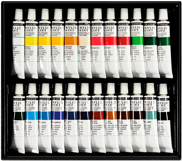 Studio Series Acrylic Paint Set (24 colors) – Q.E.D. Astoria