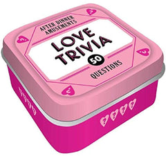 After Dinner Amusements: Love Trivia is