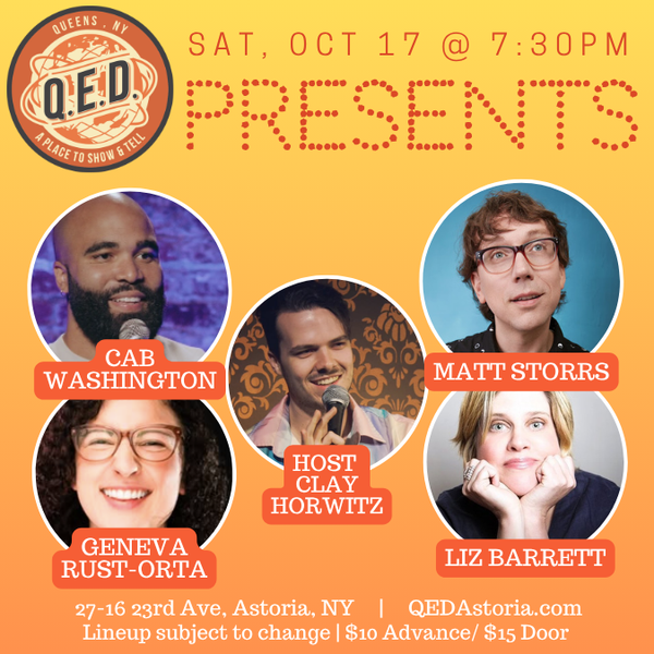 QED Presents (10/17 7:30)