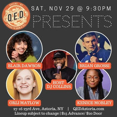 QED Presents (11/29 9:30)