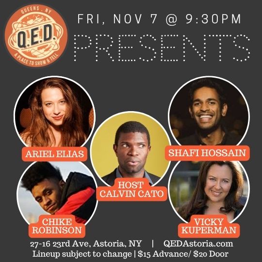 QED Presents (11/7 9:30)