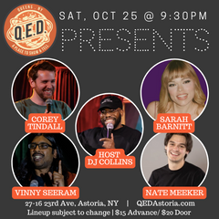 QED Presents (10/25 9:30)