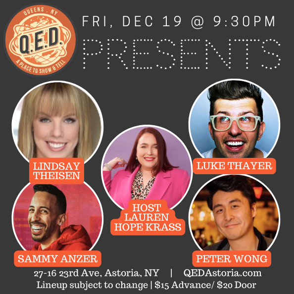 QED Presents (12/19 9:30)