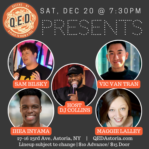 QED Presents (12/20 7:30)