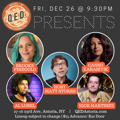 QED Presents (12/26 9:30)