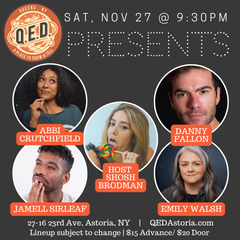 QED Presents (12/27 9:30)