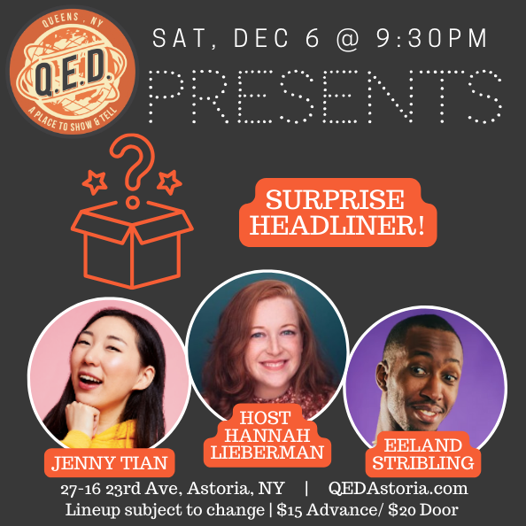 QED Presents (12/6 9:30)