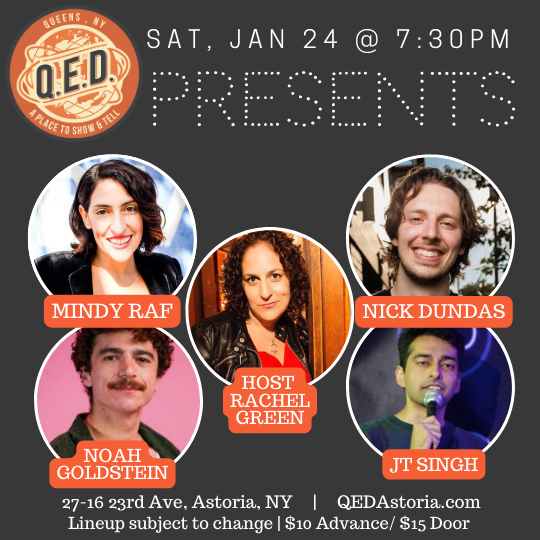 QED Presents (1/24 7:30)
