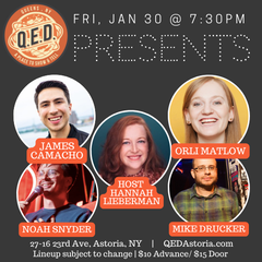 QED Presents (1/30 7:30)