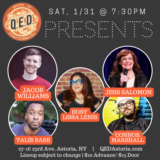 QED Presents (1/31 7:30)