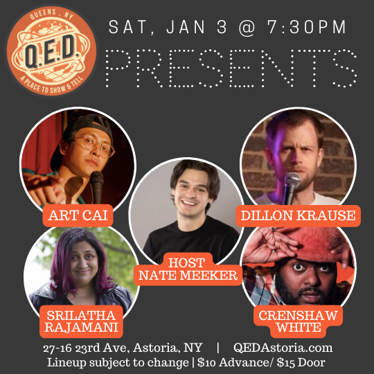 QED Presents (1/3 7:30)