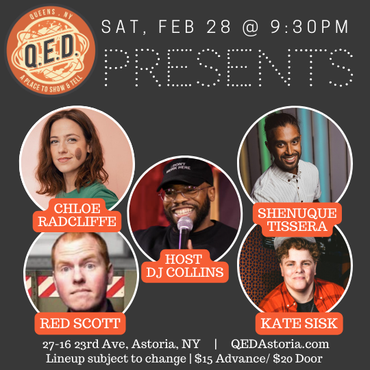 QED Presents (2/28 7:30)