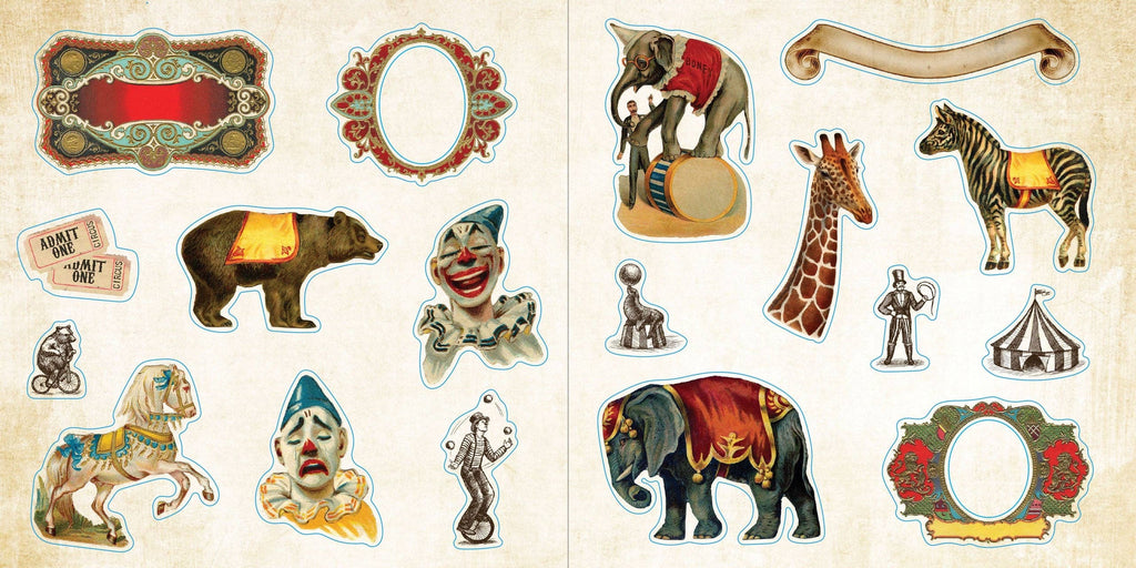 Loads of Ephemera Sticker Book (580 stickers) – Q.E.D. Astoria