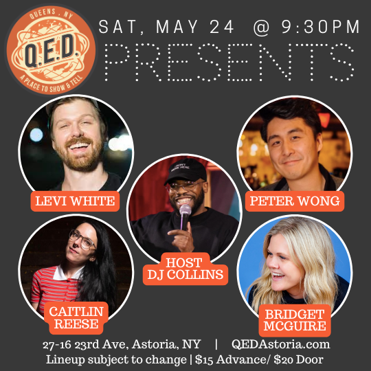 QED Presents - All Pro Comedy Show (5/24 9:30)