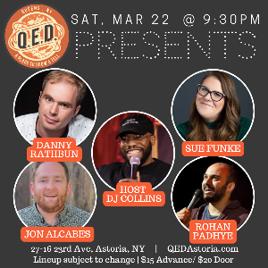 QED Presents - All Pro Comedy Show (3/22 9:30)