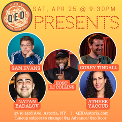 QED Presents (4/25 9:30)