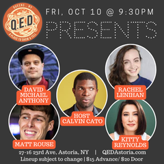 QED Presents (10/10 9:30)