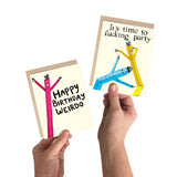 Air Dancer, Happy Birthday Weirdo Card