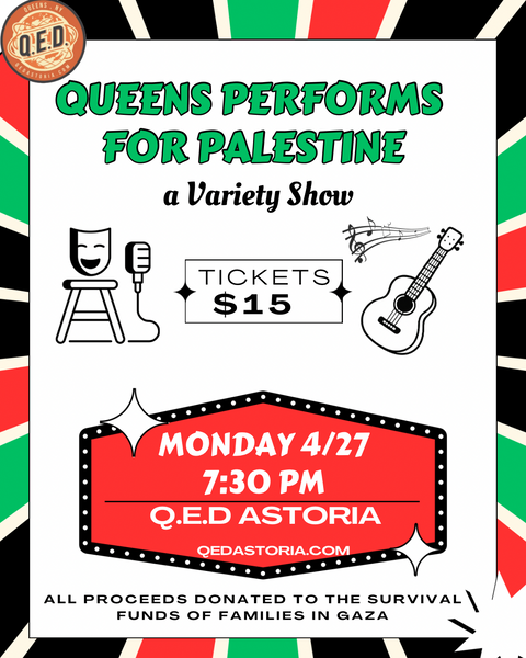 Queens Performs for Palestine