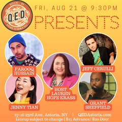 QED Presents (8/21 9:30)