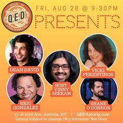 QED Presents (8/28 9:30)