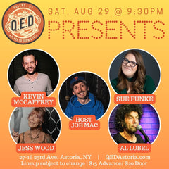 QED Presents (8/29 9:30)