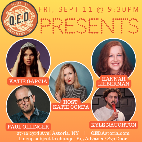 QED Presents (9/11 9:30)