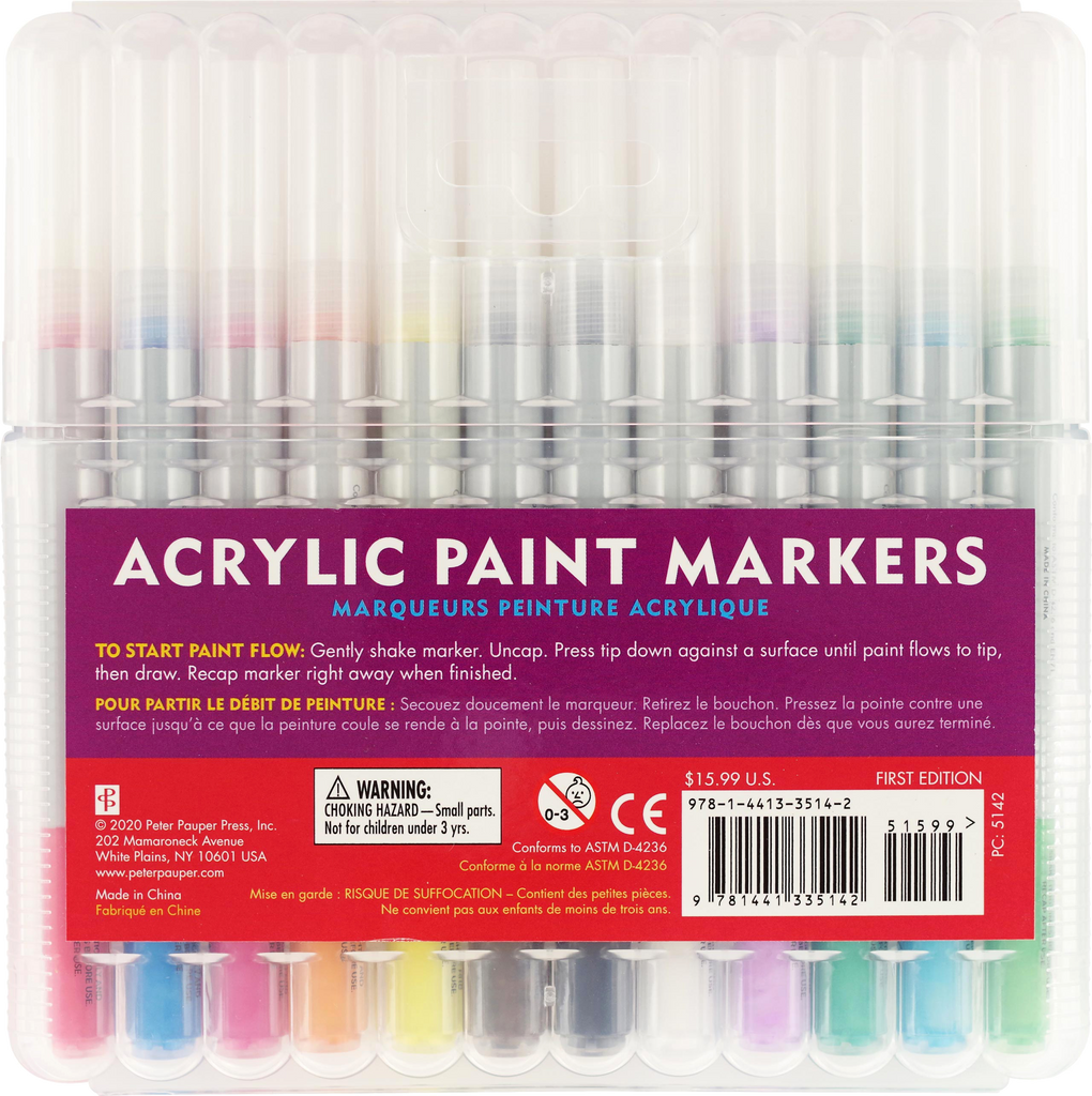 Studio Series Acrylic Paint Marker Set (12-piece set) – Q.E.D. Astoria