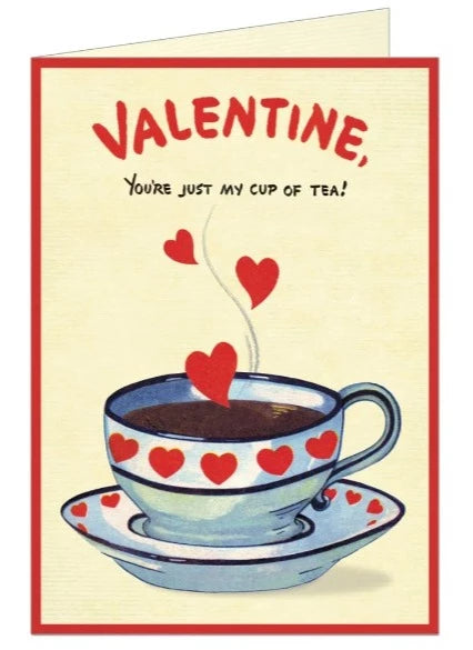 My Cup of Tea Single Greeting Card