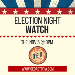 Election Night Watch at QED