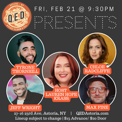 QED Presents - All Pro Comedy Show (FRI 9:30PM)