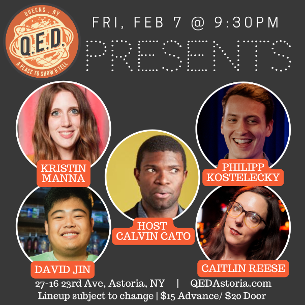 QED Presents - All Pro Comedy Show (FRI 9:30PM)