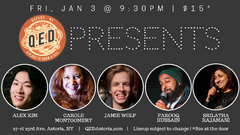 QED Presents - All Pro Comedy Show (FRI 9:30PM)