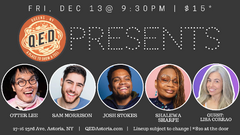 QED Presents - All Pro Comedy Show (FRI 9:30PM)