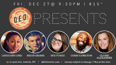 QED Presents - All Pro Comedy Show (FRI 9:30PM)