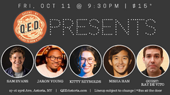 QED Presents - All Pro Comedy Show (FRI 9:30PM)