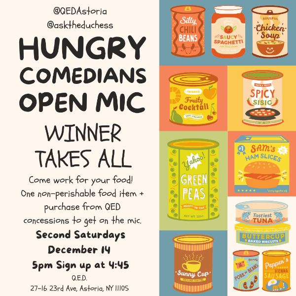 Hungry Comedians Open Mic