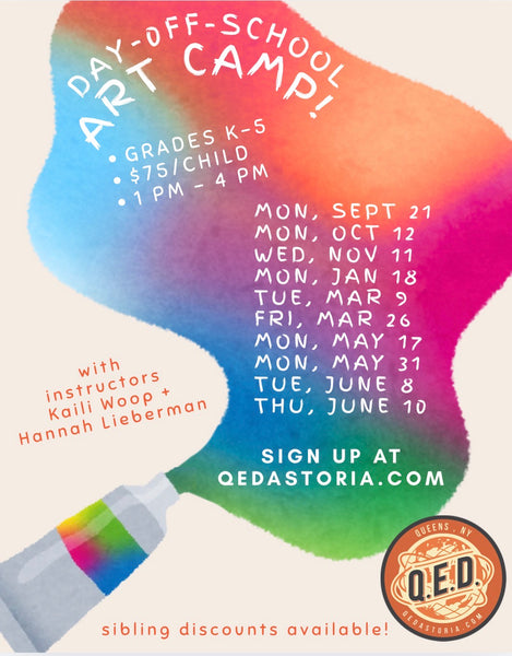Day-off-school Art Camp!