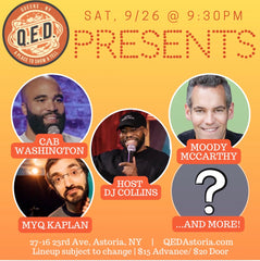QED Presents (9/26 9:30)