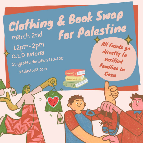 Charity Clothing/Book Swap for Palestine!