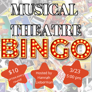 Musical Theatre Bingo