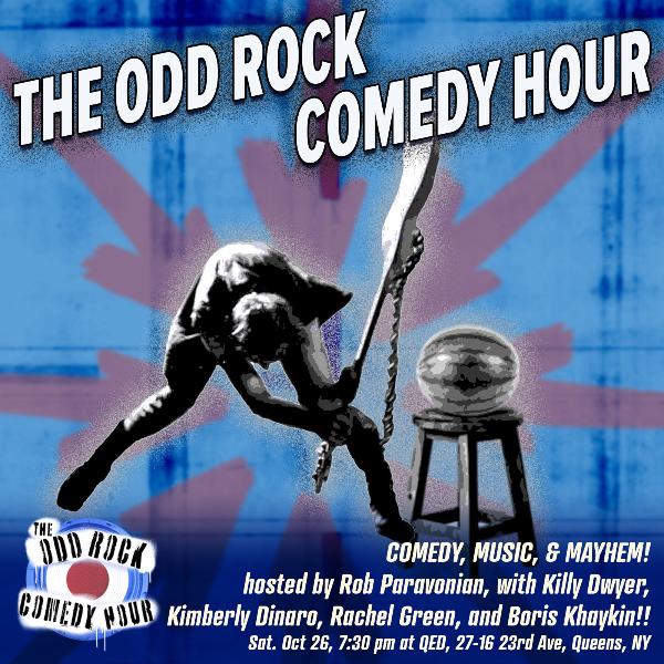 The Odd Rock Comedy Hour @ QED