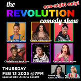 The Revolution Comedy Show: Benefit for QED