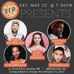 QED Presents - All Pro Comedy Show (3/29 7:30)