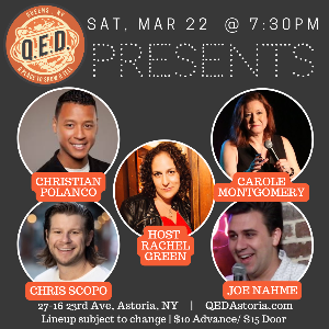 QED Presents - All Pro Comedy Show (3/22 7:30)