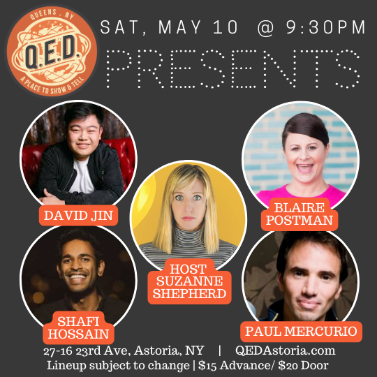 QED Presents - All Pro Comedy Show (5/10 9:30)