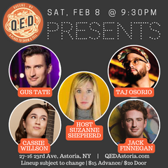 QED Presents - All Pro Comedy Show (SAT 9:30PM)