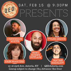 QED Presents - All Pro Comedy Show (SAT 9:30PM)